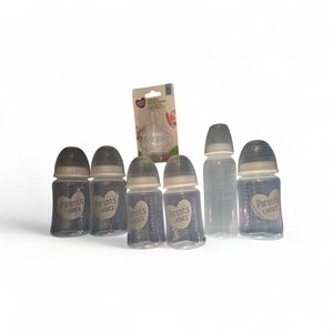 Parent's Choice Clear Baby Bottles - Set of 6 -